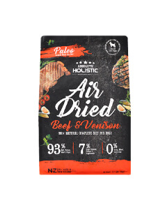 アブソルート　エアドライドッグフード　ビーフ＆ベニソン